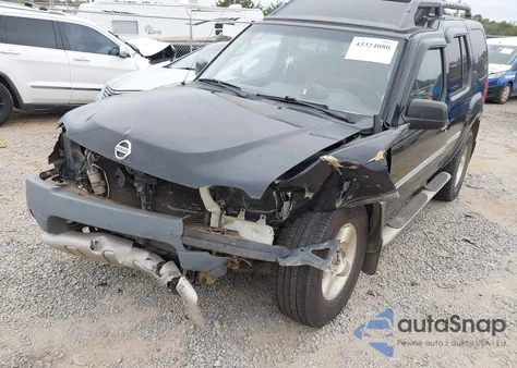 2002 Nissan Xterra Xe z USA, uszkodzony, nr VIN 5N1ED28T32C542274